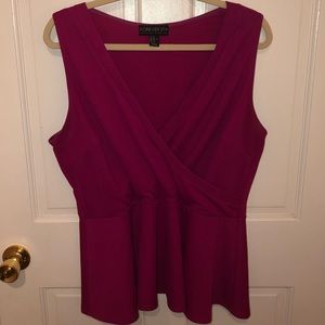 FOREVER 21: Peplum top